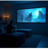 Maclean projection screen, 150", 330x187cm, 25mm 16:9 border, tension hooks, MC-167