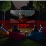 Maclean projection screen, 150", 330x187cm, 25mm 16:9 border, tension hooks, MC-167