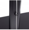 Maclean MC-450 Universal TV Stand for TV Cabinet max. 40kg, max. VESA 400x400 32-65" Tempered Glass Base 3-Level Height