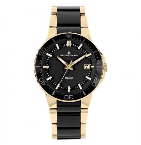Jacques Lemans Black/Ceramic 1-2165C