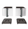 Ninja AF400EU Double 9.5 L Stand-alone 2470 W Hot air fryer White