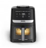 Tefal Easy Fry Silence EY5568E0 fryer Single 5 L Stand-alone Hot air fryer Black, Stainless steel
