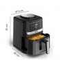 Tefal Easy Fry Silence EY5568E0 fryer Single 5 L Stand-alone Hot air fryer Black, Stainless steel