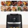 Tefal Easy Fry Silence EY5568E0 fryer Single 5 L Stand-alone Hot air fryer Black, Stainless steel