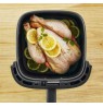 Tefal Easy Fry Silence EY5568E0 fryer Single 5 L Stand-alone Hot air fryer Black, Stainless steel