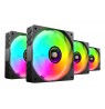 TACENS MARS MF-SI4KIT FANS 120 ARGB x4 BK-remote (TACMARS-MFSI4KIT)