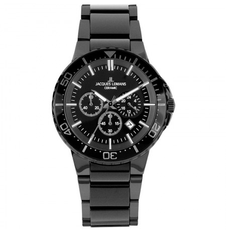 Jacques Lemans Black/Ceramic 1-2166B