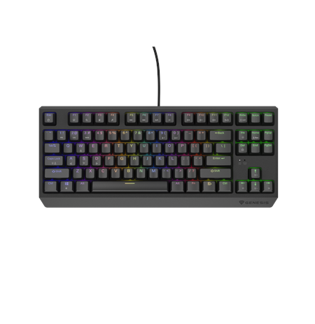 Genesis THOR 230 TKL | Mechanical Gaming Keyboard | Wired | US | Black | USB Type-A | Linear