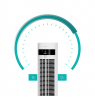 Duux Fan | Elevate | Tower Fan | White | Diameter 29 cm | Number of speeds 12 | Oscillation | 4-40 W