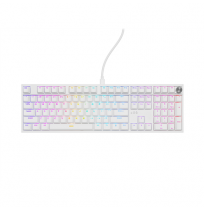 Genesis Thor 404 | Mechanical Gaming Keyboard | Wired | US | White | USB | Outemu Peach Silent