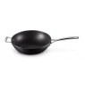 Le Creuset Hardened Nonstick Stir-Fry Pan silver 30cm