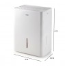 Domo Air Dehumidifier 12 liters White (DO344DH)
