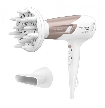 Rowenta Studio Dry CV5830 hair dryer 2300 W Beige, White