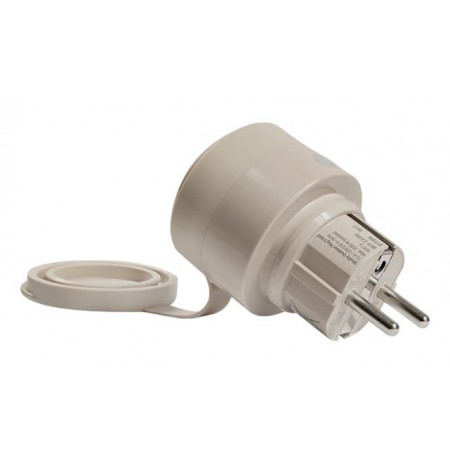 Shelly Outdoor Plug S Gen3 smart plug Mocha