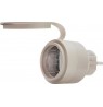 Shelly Outdoor Plug S Gen3 smart plug Mocha