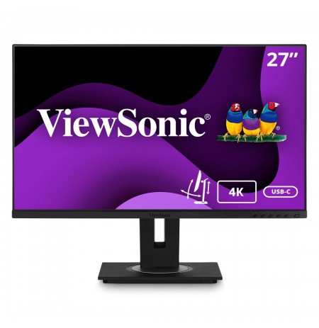 Monitor ViewSonic VG2756-4K 4K UHD USB-C with built-in Ethernet 3840x2160