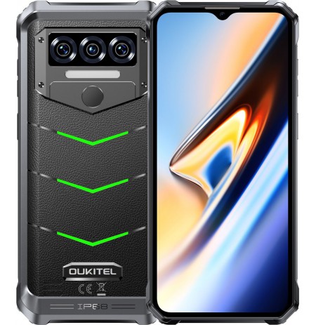 Smartphone Oukitel WP38 with 6/256 10600mAh DS. Green