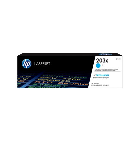 HP cartridge number 203X HP203X HP 203X cyan (CF541X)