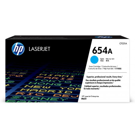 HP Cartridge No 654A HP654A HP 654A Cyan (CF331A)