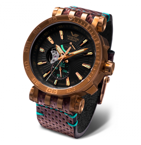 Vostok Europe Energia Rocket YN84-575O540LEBW-SLBK