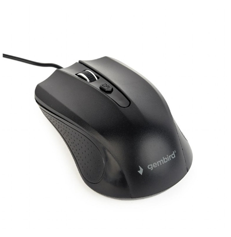 Gembird Optical Mouse | MUS-4B-01L | Wired | USB | Black