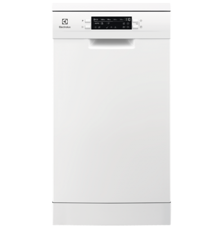 45 cm pločio baltos spalvos indaplovė Electrolux ESS42220SW