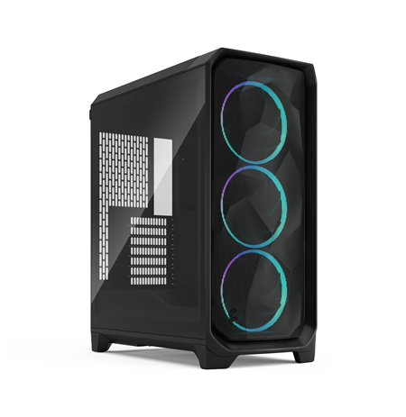 Fractal Design Meshify 3 | Black RGB TG Light Tint | Mid-Tower | Power supply included No | ATX