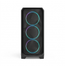 Fractal Design Meshify 3 | Black RGB TG Light Tint | Mid-Tower | Power supply included No | ATX