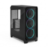 Fractal Design Meshify 3 | Black RGB TG Light Tint | Mid-Tower | Power supply included No | ATX