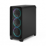 Fractal Design Meshify 3 | Black RGB TG Light Tint | Mid-Tower | Power supply included No | ATX