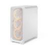 Fractal Design Meshify 3 | White RGB TG Clear Tint | Mid-Tower | Power supply included No | ATX