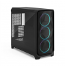 Fractal Design Meshify 3 XL | Black RGB TG Light Tint | Mid-Tower | Power supply included No | ATX