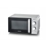 Severin MW 7780 microwave Black, Silver Grill microwave Countertop 17 L 700 W
