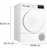 Bosch  WTH83277PL Freestanding dryer  8 kg