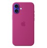 Apple iPhone 16 Plus Silicone Case with MagSafe - Fuchsia