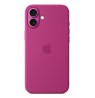 Apple iPhone 16 Plus Silicone Case with MagSafe - Fuchsia
