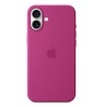 Apple iPhone 16 Plus Silicone Case with MagSafe - Fuchsia