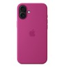 Apple iPhone 16 Plus Silicone Case with MagSafe - Fuchsia