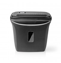 Nedis PASH120BKA4 paper shredder Strip shredding 22 cm Black