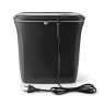 Nedis PASH120BKA4 paper shredder Strip shredding 22 cm Black