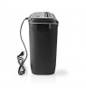 Nedis PASH120BKA4 paper shredder Strip shredding 22 cm Black