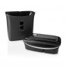 Nedis PASH120BKA4 paper shredder Strip shredding 22 cm Black