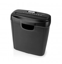 Nedis PASH112BKA4 paper shredder Strip shredding 22 cm Black