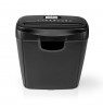 Nedis PASH112BKA4 paper shredder Strip shredding 22 cm Black