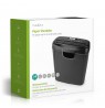 Nedis PASH112BKA4 paper shredder Strip shredding 22 cm Black