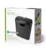 Nedis PASH112BKA4 paper shredder Strip shredding 22 cm Black