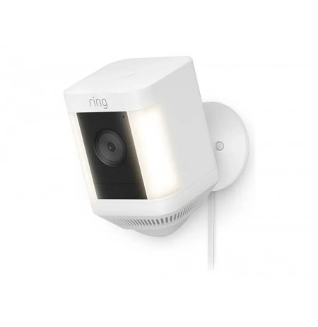 Ring Spotlight Cam Plus Plug-in White Camera