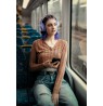 Steelseries Arctis Nova 3P Headset Wireless Head-band Music/Everyday Bluetooth Lavender