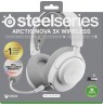 Steelseries Arctis Nova 3X Headset Wireless Head-band Music/Everyday Bluetooth White