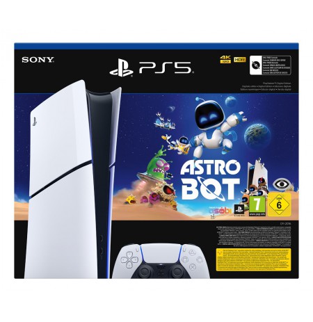 Sony PlayStation 5 Digital Edition Slim Astro Bot 1 TB Wi-Fi Black, White